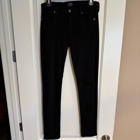 Citizens of Humanity Avedon Black Skinny Leg Jeans, Size 30 - Picture 1 of 7